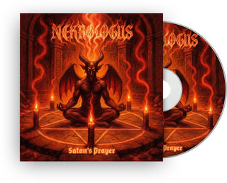 the album cover for Nekrologus - Satan's Prayer