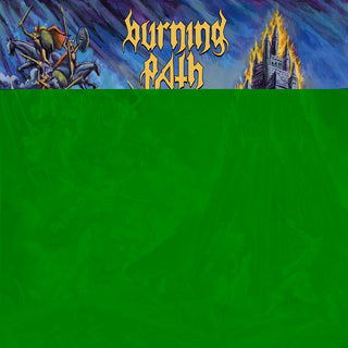 the album cover for Burning Path - Burning Path