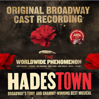 the album cover for Anaïs Mitchell - Hadestown - O.B.C.R. (Blk) (Crem) [Clear Vinyl] (Gate)