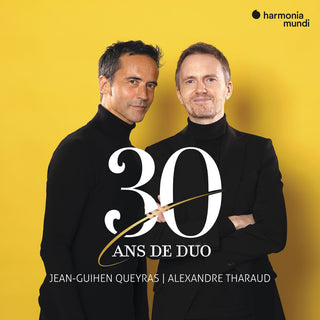 the album cover for Queyras, Jean-Guihen / Tharaud, Alexandre - 30 Ans De Duo