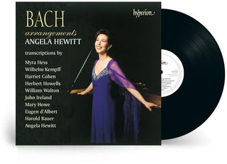 the album cover for Angela Hewitt - Bach Arragements (Blk) (Uk)