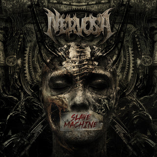 the album cover for Nervosa - Slave Machine