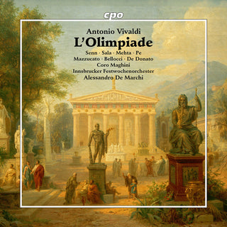 the album cover for Bruno De Sa - L'olimpiade Rv 725