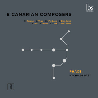 the album cover for Phace - 8 Canarian Composers