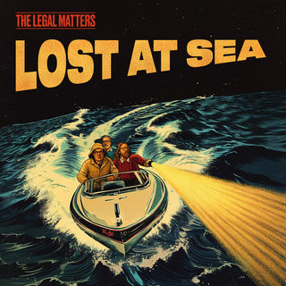 the album cover for Legal Matters - Lost At Sea