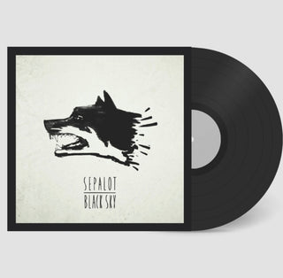 the album cover for Sepalot - Black Sky