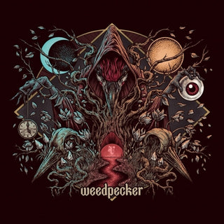 the album cover for Weedpecker - V (Blue) [Colored Vinyl] (Red)