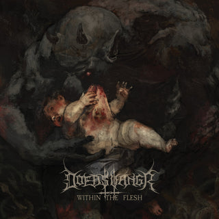 the album cover for Doedsvangr - Within The Flesh (Brwn) [Colored Vinyl] (Crem) [With Booklet] (Altc)
