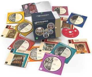 the album cover for Marie Alain -Claire / Marchal,Andrel - L'encyclopedie De L'orgue (Erato) - Complete