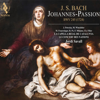 the album cover for Jordi Savall - Bach: St. John Passion