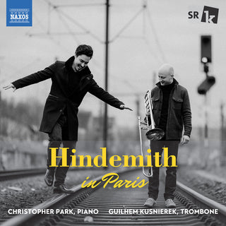 the album cover for Guilhem Kusnierek - Hindemith In Paris