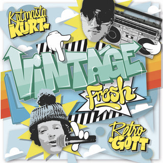 the album cover for Kutmasta Kurt  / Retrogott - Vintage Fresh
