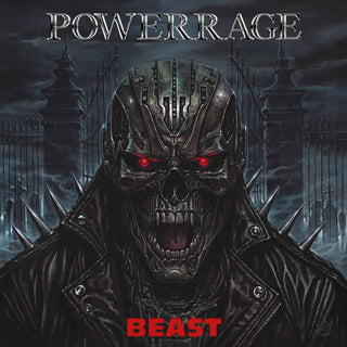 the album cover for Powerrage - Beast - Marble [Colored Vinyl]