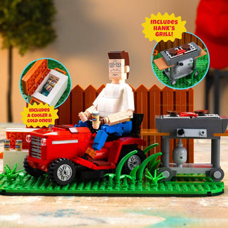 King of The Hill Hank Hill’s Backyard Building Block Set