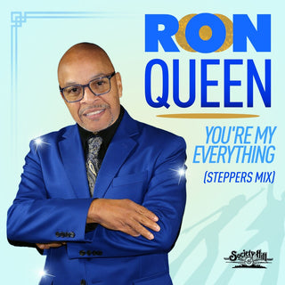 the album cover for Ron Queen - You're My Everything (Steppers Mix) (Mod)