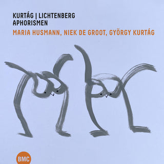 the album cover for Maria Husmann  / Groot,Niek De & Kurtag,Gyorgy - Aphorismen