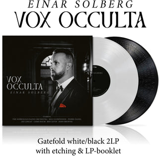 the album cover for Einar Solberg - Vox Occulta [Indie Exclusive White/Black]