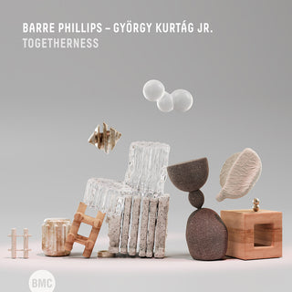 the album cover for Barre Phillips  / Kurtag,Gyorgy Jr - Togetherness