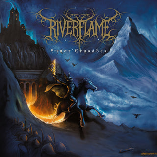 the album cover for Riverflame - Lunar Crusades [Colored Vinyl] [Limited Edition] (Org) (Ylw)