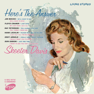 the album cover for Skeeter Davis - Here's The Answer