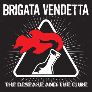the album cover for Brigata Vendetta - Disease & The Cure