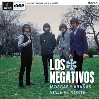 the album cover for Negativos - Moscas Y Aranas / Viaje Al Norte (Ep)