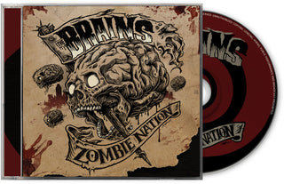 the album cover for The Brains - Zombie Nation - Bonus Track Edition