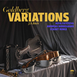 the album cover for Asya Fateyeva - J. S. Bach: Goldberg Variationen