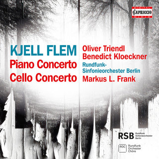 the album cover for Oliver Triendl - Kjell Flem: Pno Concerto; Cello Concerto