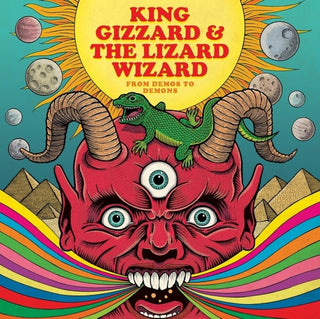 the album cover for King Gizzard / Lizard Wizard - From Demos To Demons