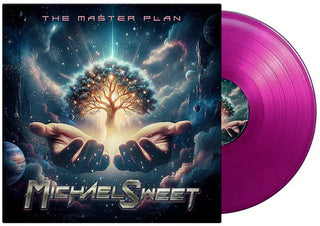 the album cover for Michael Sweet - Master Plan - Purple [Colored Vinyl] (Gate) [Limited Edition] (Purp)