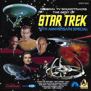 the album cover for Best Of Star Trek: 30th Anniversary Special / Ost - Best Of Star Trek: 30th Anniversary Special / Ost