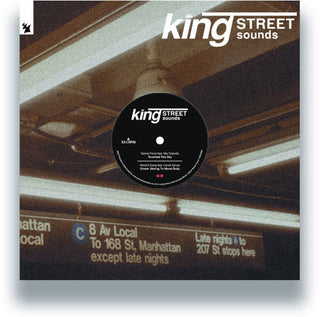the album cover for King Street Sounds Sampler Vol. 5 / Various - King Street Sounds Sampler Vol. 5 / Various