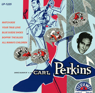 the album cover for Unknown Artist - Dance Album of Carl Perkins