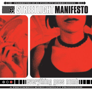 the album cover for Streetlight Manifesto - Everything Goes Numb [Colored Vinyl] [Reissue]