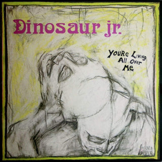 the album cover for Dinosaur Jr - You're Living All Over Me (Revinyl Edition) [Colored Vinyl]