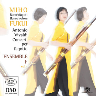the album cover for Miho Fukui - Concerti Per Fagotto Vol. 4