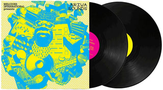 the album cover for Mad Professor - Melodies International Presents Ariwa Sounds