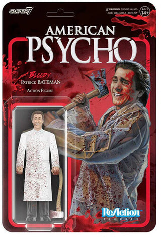 Super7: American Psycho ReAction Figures Wv2 - Patrick Bateman (Bloody)