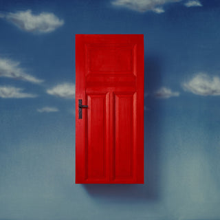 the album cover for Philipp Johann Thimm - Red Door