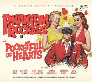 the album cover for Phantom Rockers: Pocketful Of Hearts / Various - Phantom Rockers: Pocketful Of Hearts / Various