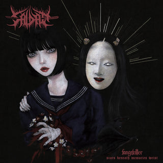 the album cover for Saidan - Fangdriller: Scars Beneath Memories Wrist