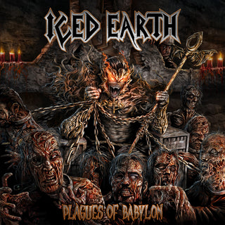 the album cover for Iced Earth - Plagues of Babylon (2lp)