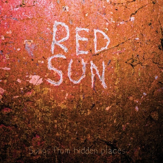 the album cover for Red Sun - Songs From Hidden Places (marble Vinyl)