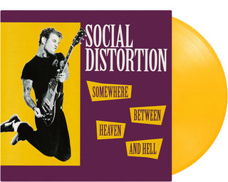 Social Distortion- Somewhere Between Heaven & Hell - Limited 180-Gram Yellow Colored Vinyl [Import] (Limited Edition, 180 Gram Vinyl, Colored Vinyl, Yellow, Holland - Import)