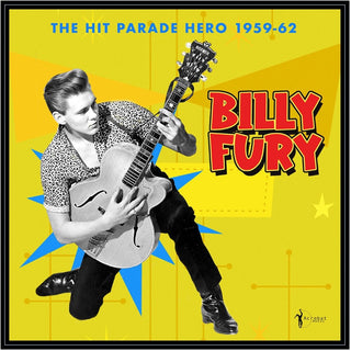 the album cover for Billy Fury - Hit Parade Hero 1959-62