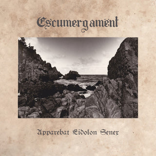 the album cover for Escumergament - Apparebat Eidolon Senex