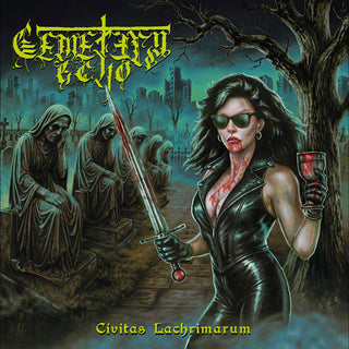 the album cover for Cemetery Echo - Civitas Lacrimarum
