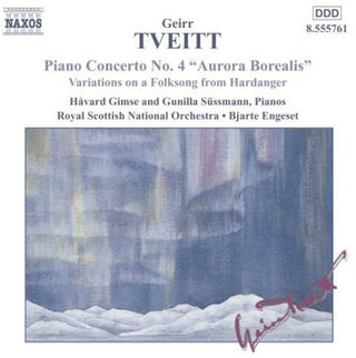 the album cover for Havard Gimse - Piano Concerto 4