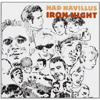 the album cover for Nad Navillus - Iron Night